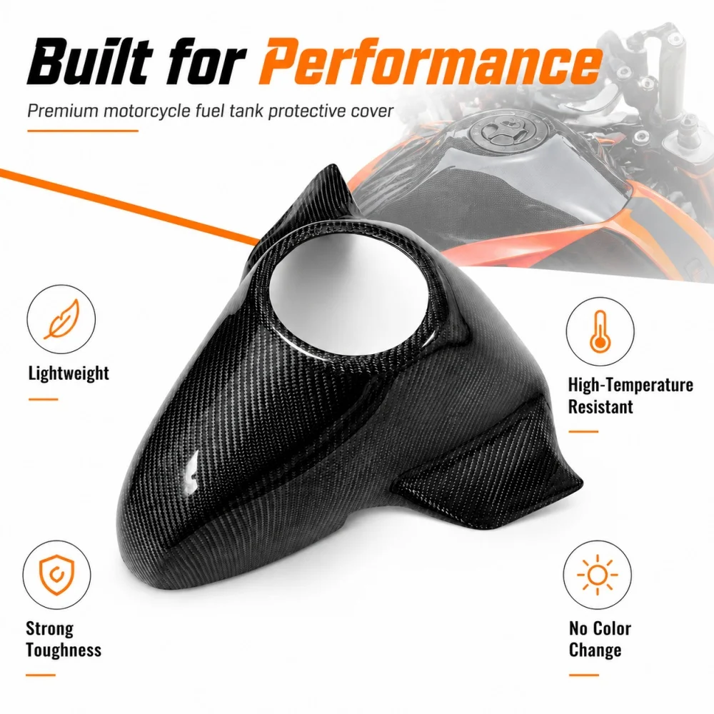 For KTM 790 DUKE 890R 890 R 2020-2024 100% Carbon Fiber Full Fairing Kit  Tank front Cover Panel Duke 790 890 accessories