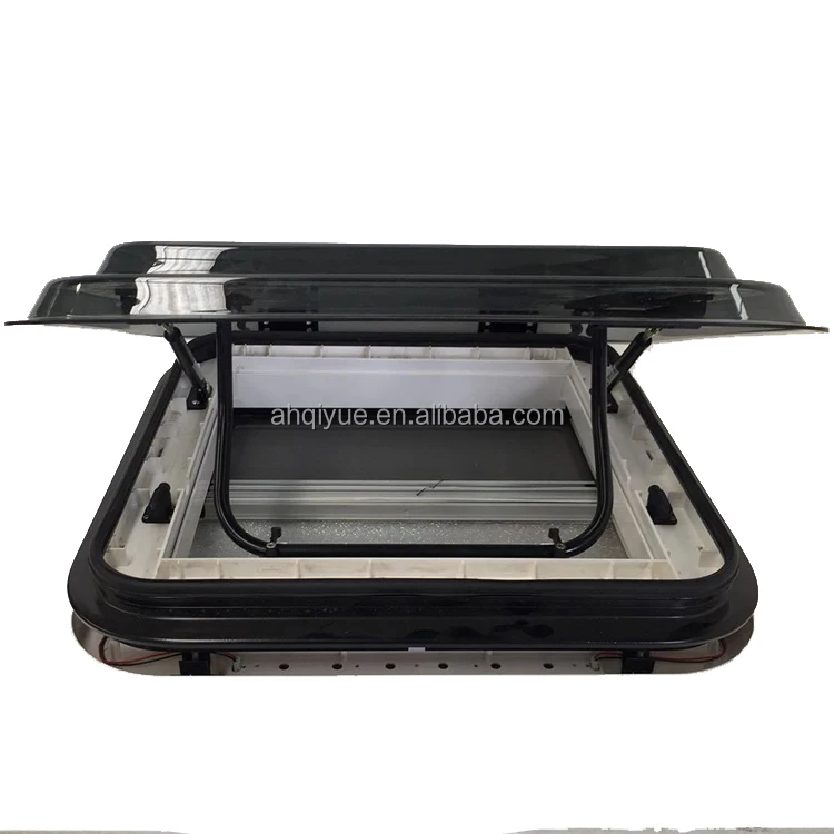 

Premium Quality RV Skylight Aluminum Camping Cars Roof Window Sunroof with LED Lights