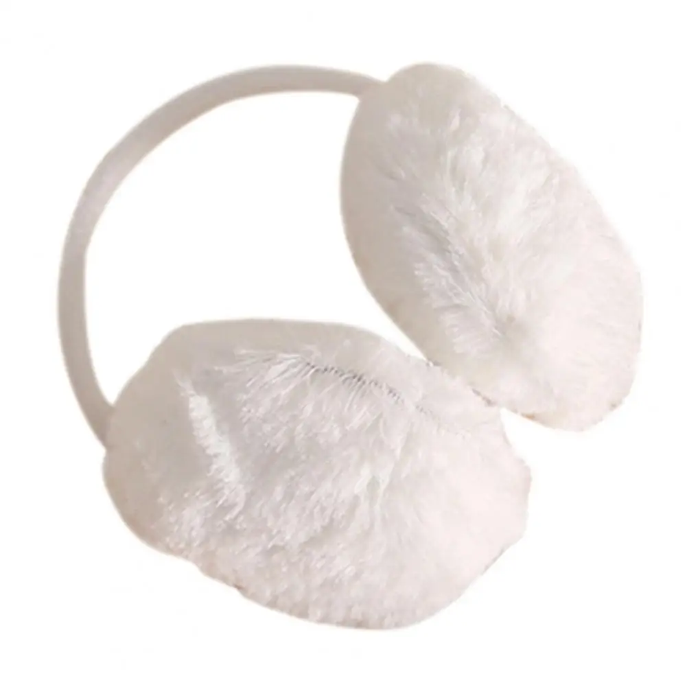 Cache-oreilles en tricot en peluche doux pour les oreilles, confortable, chaud, extérieur