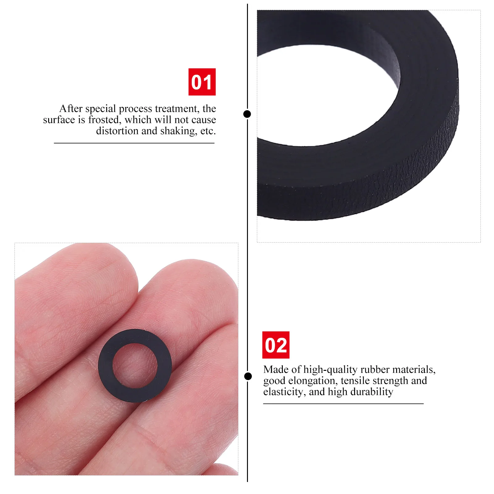 

Idler Rubber Ring Pulley Belt for Repeater Drive Portable CD Player Recorder