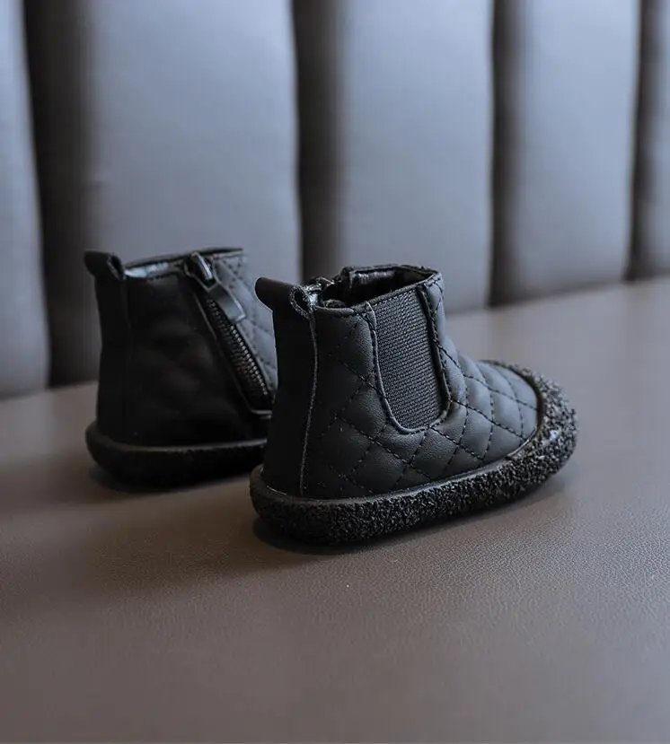 Toddler Baby Boots Winter Boys Girl Warm Baby Snow Boots Plush Soft Bottom Infant Shoes Newborn Baby Outdoor Sneakers Kids Shoes