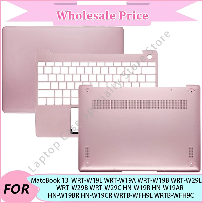 

New For MateBook 13 WRT-W19L/A/B HN-W19R HN-W19AR/BR/CR WRTB-WFH9L/C WRT-W29L/B/C Palmrest/Bottom Case/Laptop LCD Back Cover