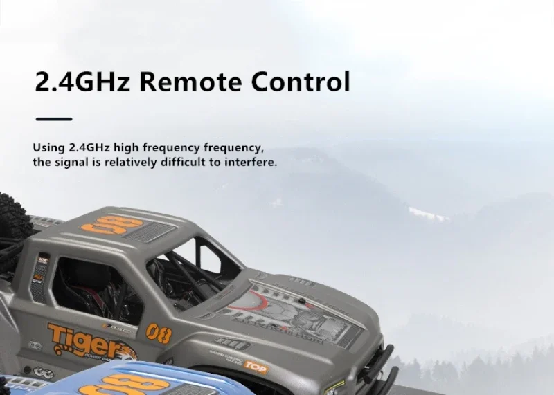 

Радиоуправляемая машинка-вездеход 1:12 2.4G 4WD 60 км/ч с бесщеточным двигателем, пропорциональным управлением, для бездорожья, гоночная, RTR, подарок для мальчика, игрушка