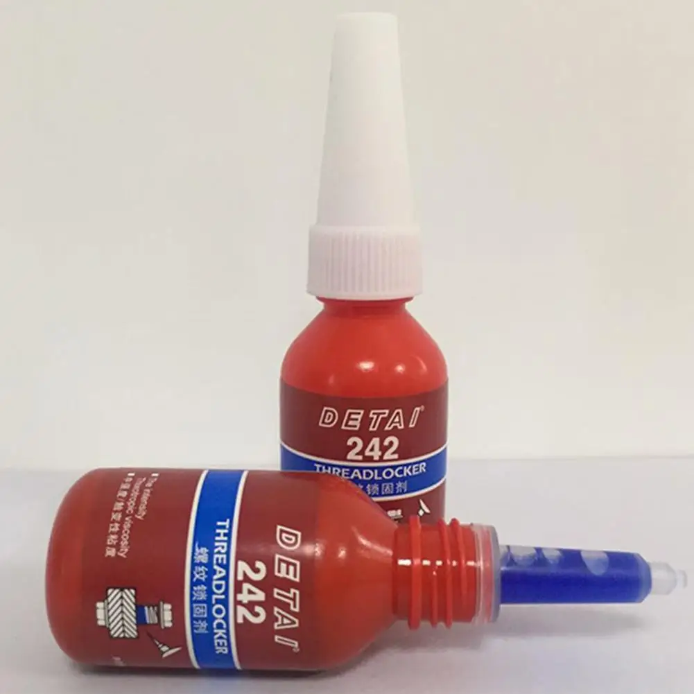 10ml Thread Locking Glue 242/271 Screw Glue Tightening Screws Prevent Loosening Rusting Caulking Temperature Resistance Anaerobi