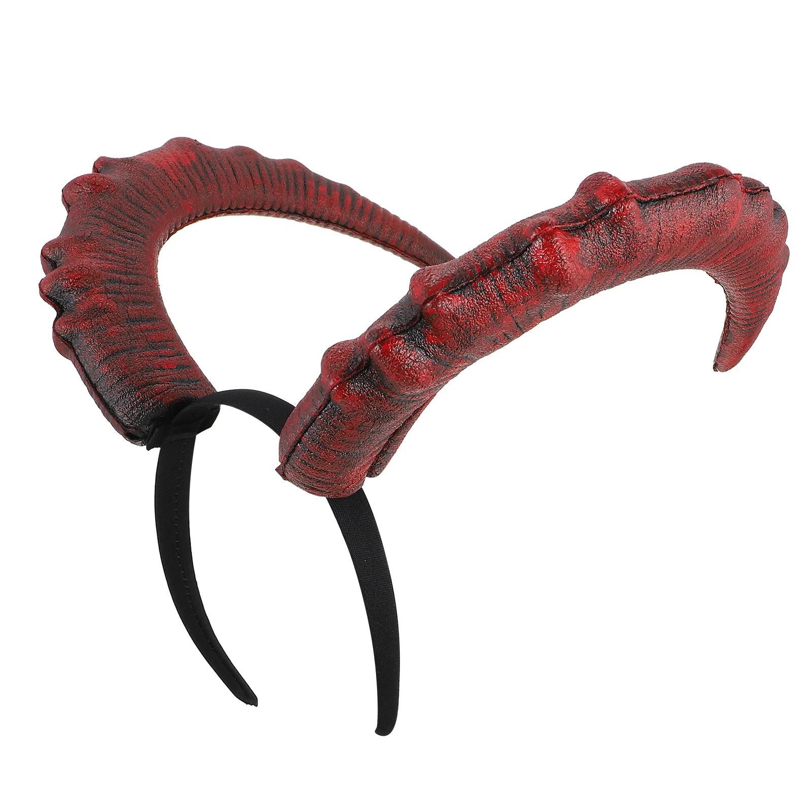 

Face Mask Halloween Devil's Horn Headband Headdress Costume Party Hair Hoop Headgear Hairbands Carnival Man