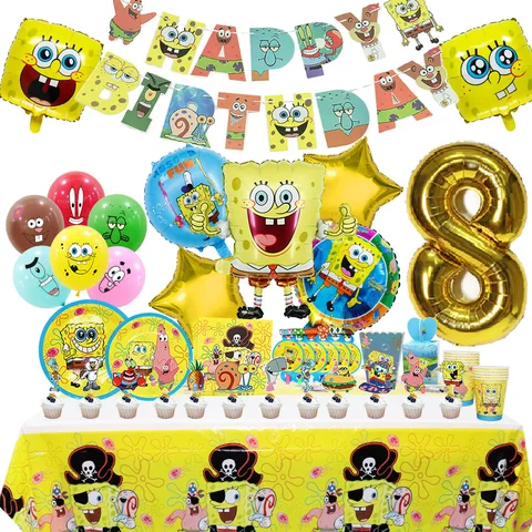 Воздушный шар Spongebob Potdemiel - яркий декор для праздника — изображение продукта