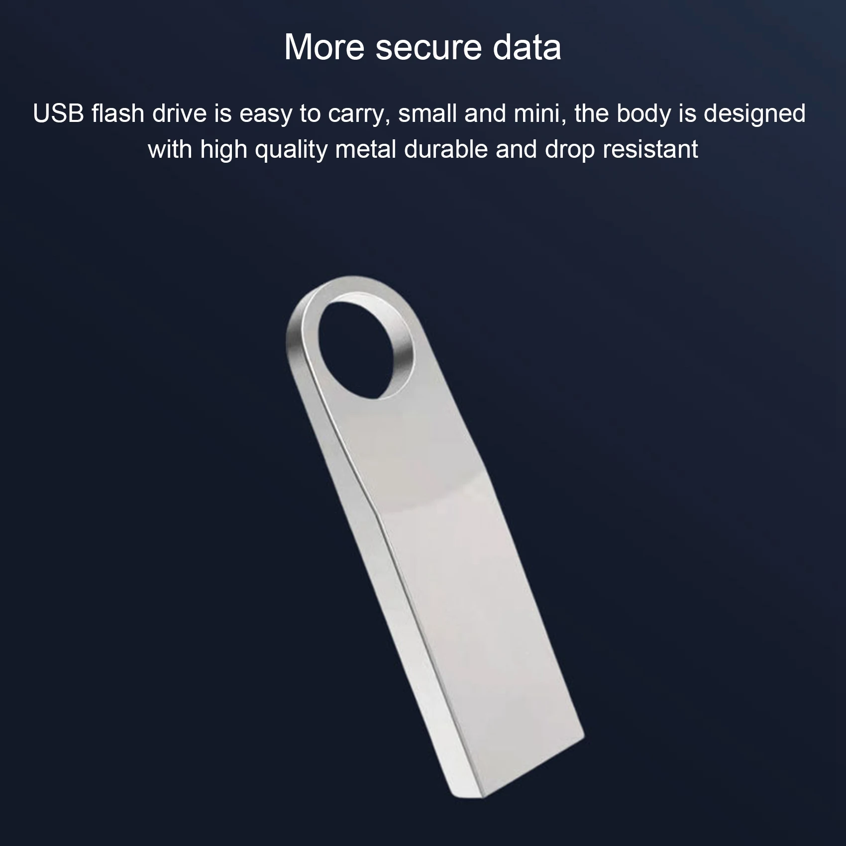 USB Flash Drive 128GB Memory Stick USB3.0 Car Music High-Speed U Disk