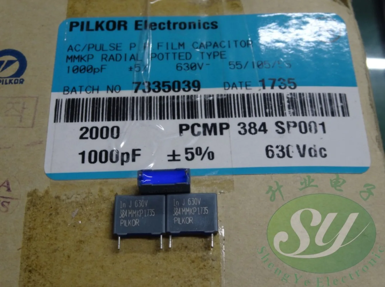 

20PCS MKP 0.001uf/630v 1.0nf 1n0 1000pf 102 New film capacitor 10MM