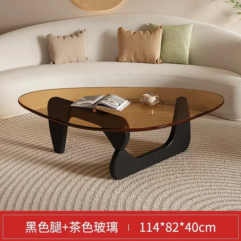 Glass Coffee Table Living Room Home Modern Simple Light Luxury Minimalist Net Red Coffee Table