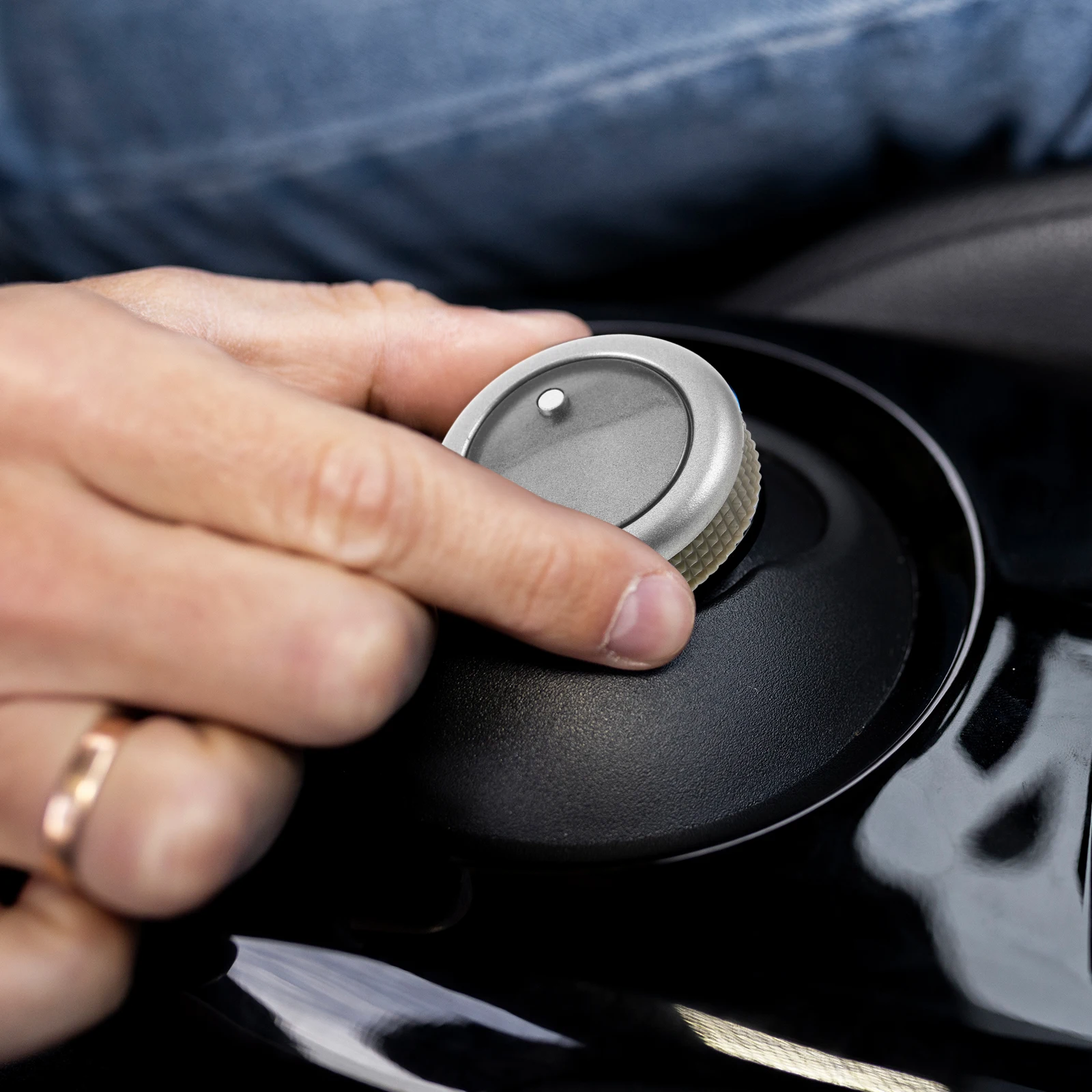 

Sturdy Air Conditioning Car Ac Replacement Control Panel Knob Switch Durable Rotary Switch Cover Vehicle Interior Accessories