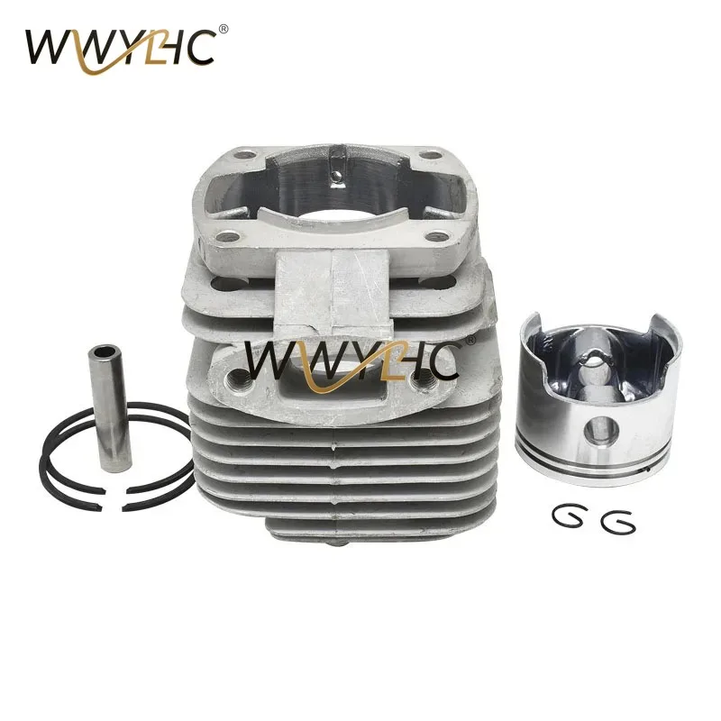 48F Cylinder Head & Liner Assembly, Piston with Piston Ring, Suitable for Hole Digger & Brush Cutter