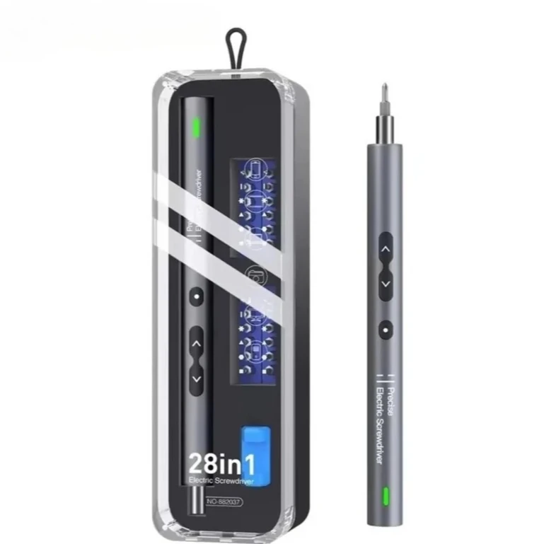 New 28-in-1 N30 Industrial Grade Mini Cordless Electric Screwdriver Set Battery Powered Magnetic Feature Precision Screwdriver