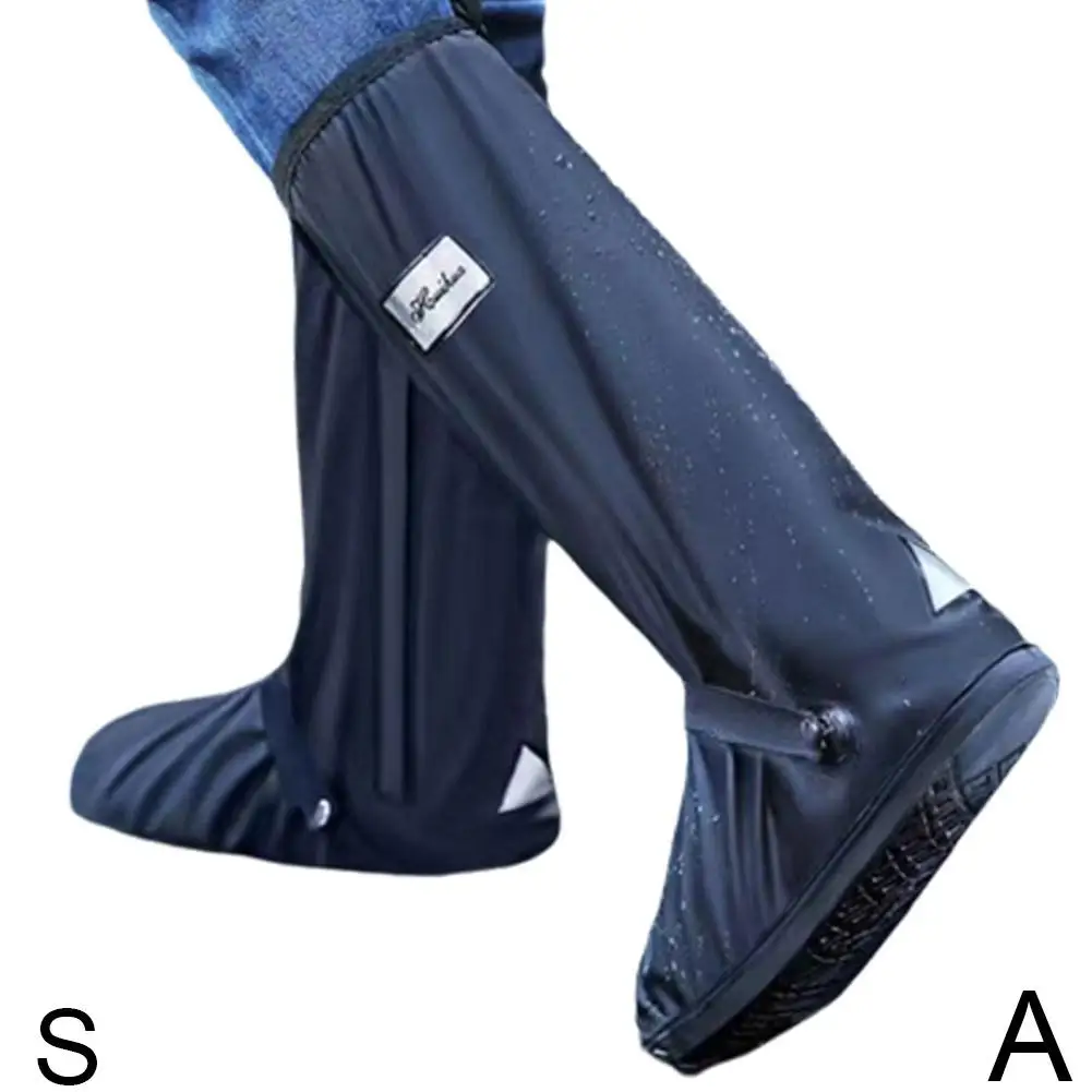 Cubierta de zapatos de agua para exteriores, cubierta de tubo alto, impermeable, antideslizante, lluvia, ciclismo, servicio de juego, vadear en motocicleta, pesca, senderismo, P K3E1