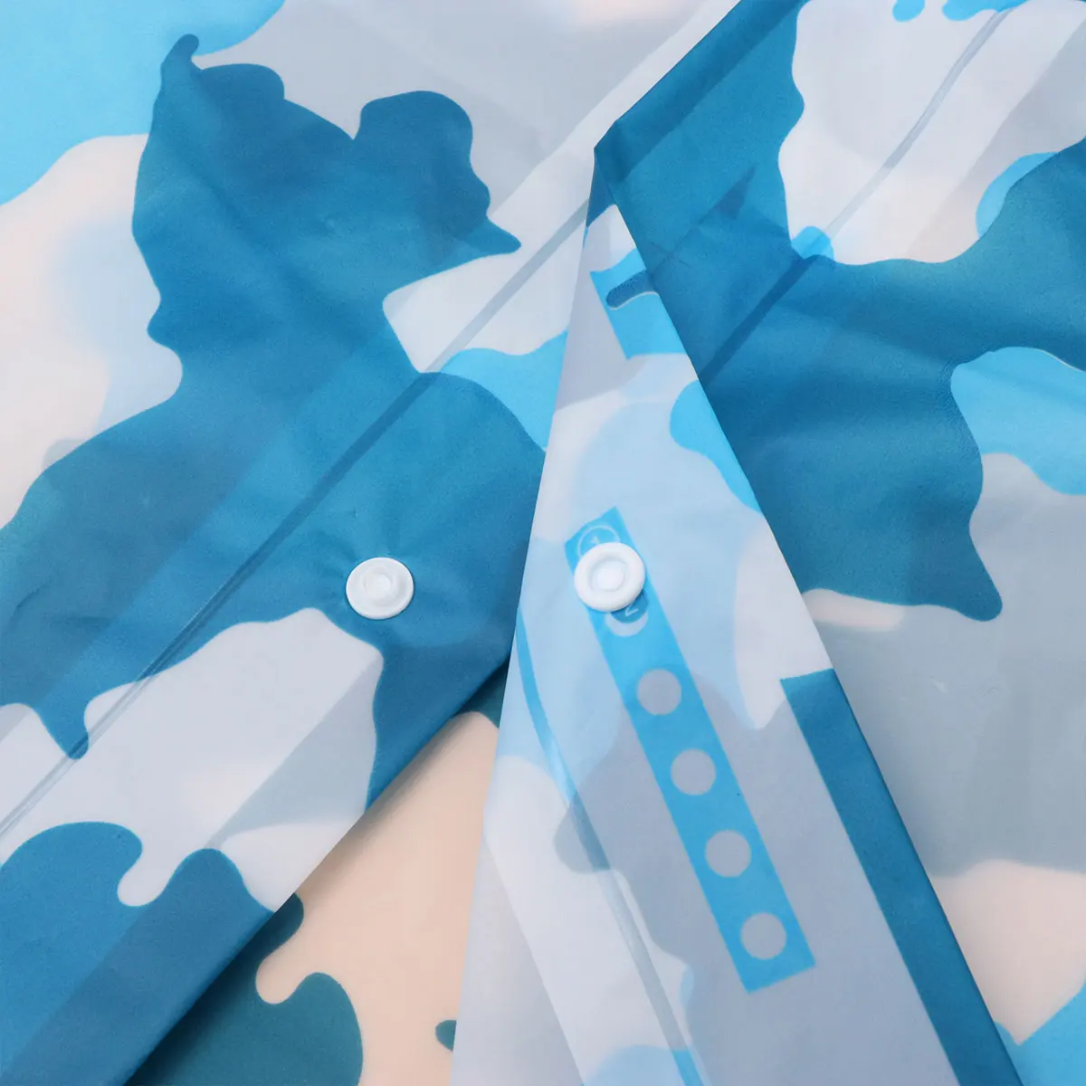 

Lightweight Durable Raincoat Eco-Friendly Printing Rainwear Waterproof for Camping Hiking Outdoor Activities Travel Random Color