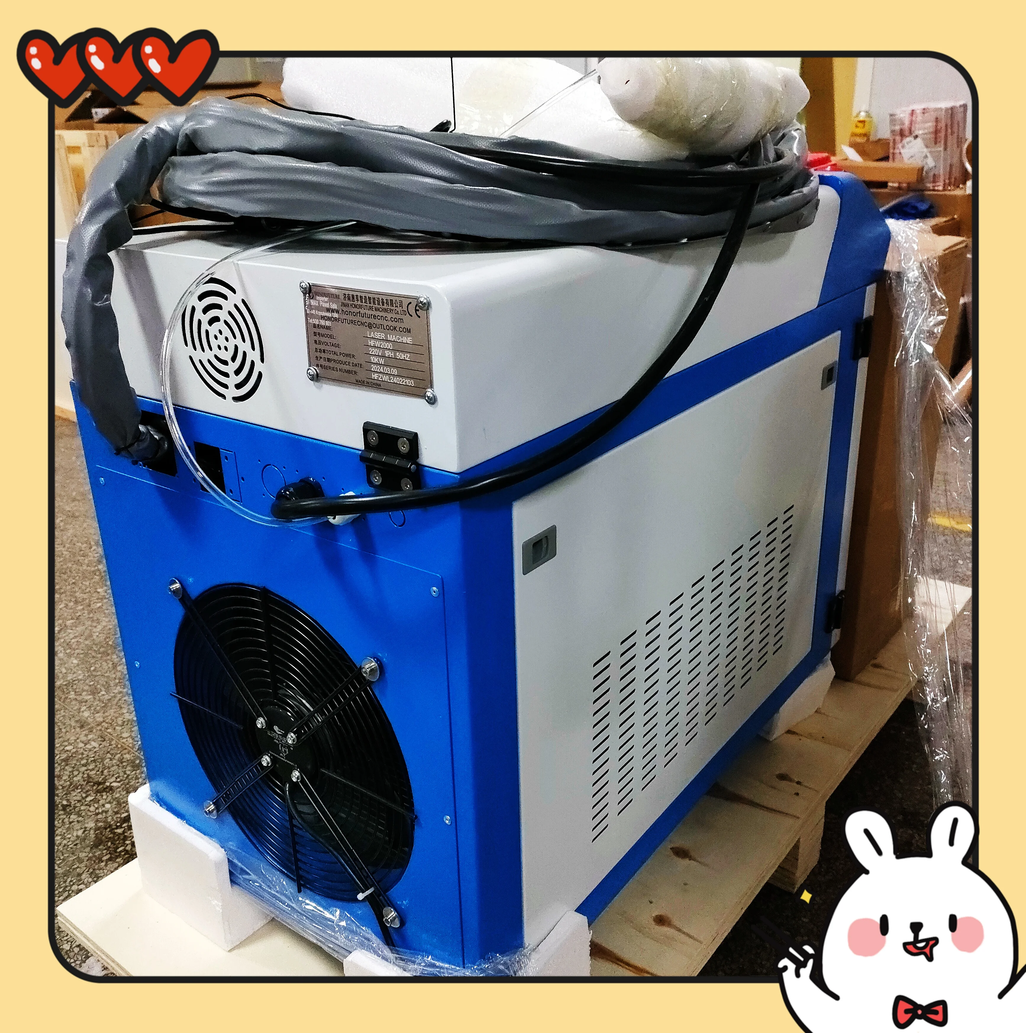 

Honor Fiber Laser 4in1 Machine Handheld Laser Welding Cutting Cleaning Machine with SUP System Hanli or S&A Water Chiller