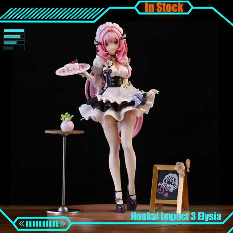 25cm Honkai Impact 3 Elysia Anime Figure Kiana Kaslana Figurine Elysia Statue Pvc Gk Sexy Model Doll Ornament Figures Toys Gift