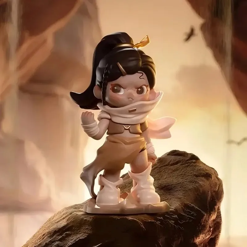 Oficial genuíno dora qualidade mundo wanxiang caixa cega na moda artesanal bonito boneca acessórios brinquedos para menina presente ornamento de mesa