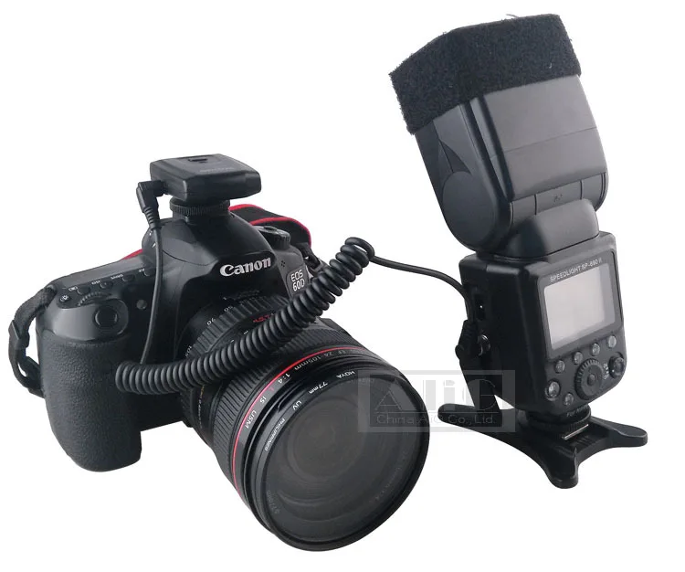 Camera Flash PC Sync Cord PC to Male 2.5mm Screw Lock for Speedlite 580EX SB-800 Godox Trigger PT-16 Photo Studio Accessories