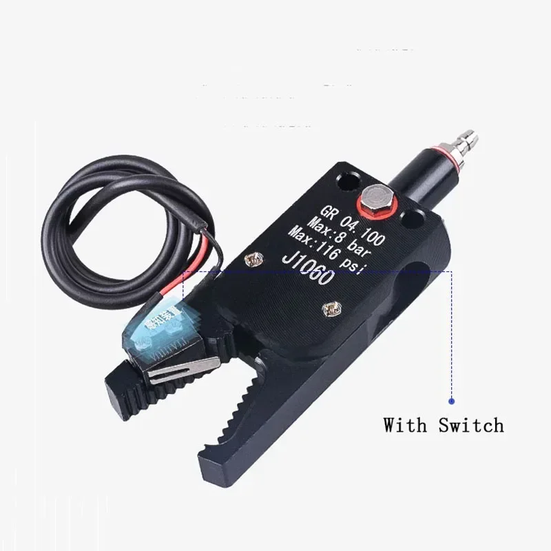 MINI Gripper Pneumatic Manipulator Fixture Sensor Nozzle Clip for Injection Molding Grab Water Spout Clip Robot Fixture Cylinder