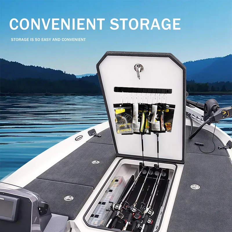 Boat Fishing Lure Holder Multi-Function soft bait hook  Storage Organizer Adjustable Dock Accessory