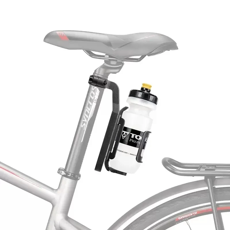 Topeak TEPM1 Kettle Holder Fixed Adapter Aluminum Seatpost Mount Extra Location for a MTB Road Bike Water Bottle Cage