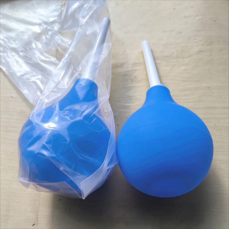 5 Pieces 89 ML Ball Enema Irrigator Medical, Home Bowel Cleanser Portable Intestinal Flushing Device for Private Intimate Use