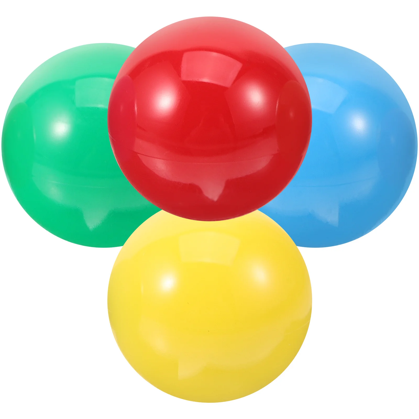Perilla de mango superior de bola de Joystick de juego, cabezal de plástico duradero de repuesto para controladores de juegos, piezas de simuladores de juegos, 4 Uds.