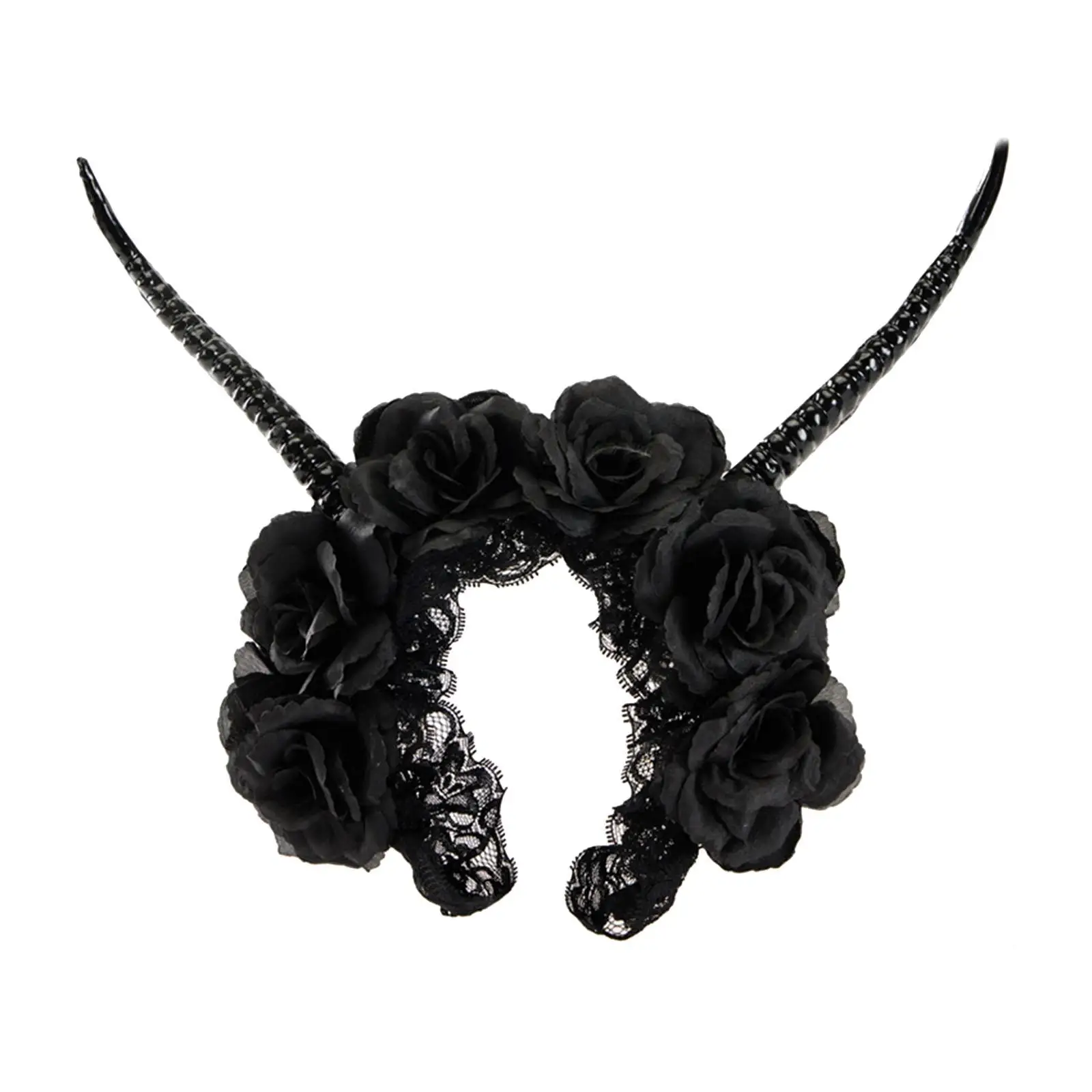 Antelope Horn Headband Halloween Headdress for Carnival Stage Performances
