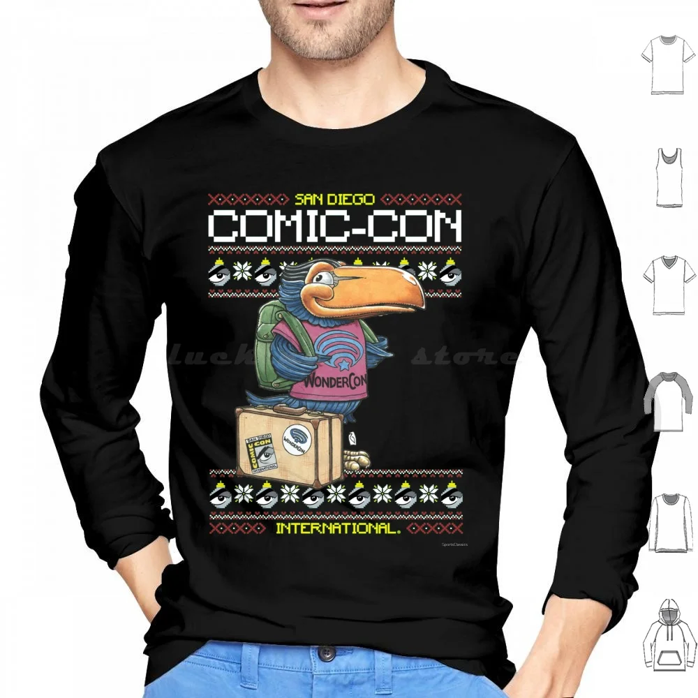 Comic Con 2023 San Diego Hoodies Long Sleeve Comic Con Comic Con 2023 Comic Con San Diego Comic Con