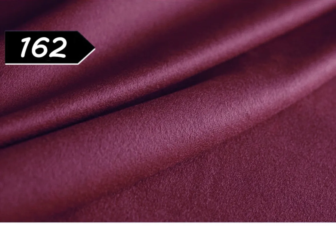 عالية الجودة من جانب واحد الكشمير الملابس النسيج الخريف مخصص معطف من قماش الكشمير السراويل فستان الصوف 600 جرام/م #6