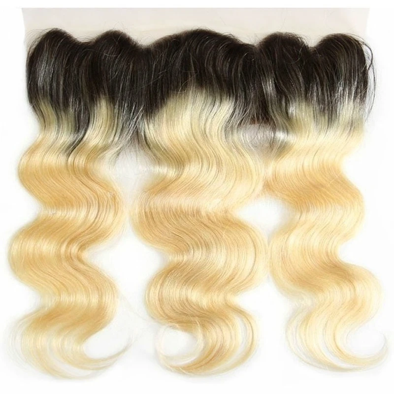 جودة عالية 13*6 الدانتيل الأمامي T1B-613 الجسم موجة الشعر البشري 13X4 الدانتيل أمامي الشعر الحقيقي مع تجعيد الشعر الطبيعي لينة نطاط #2