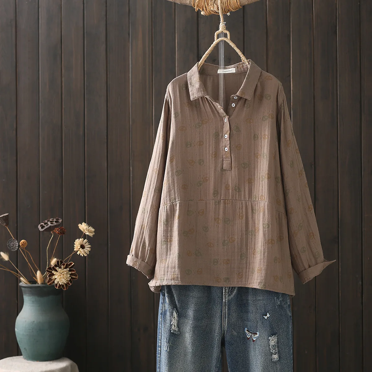 Brown Long Sleeve