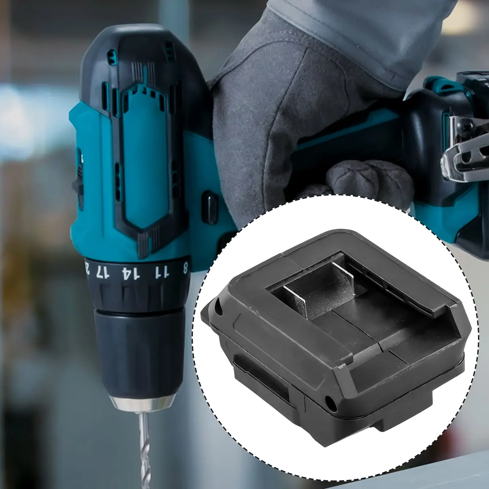 Imagem -03 - Conector de Cabo Faça Você Mesmo Adaptador de Bateria Peças de Ferramentas Elétricas Trabalhar com Bateria Li-ion 18v para Bl1830 Bl1840 Bl1850 1pc