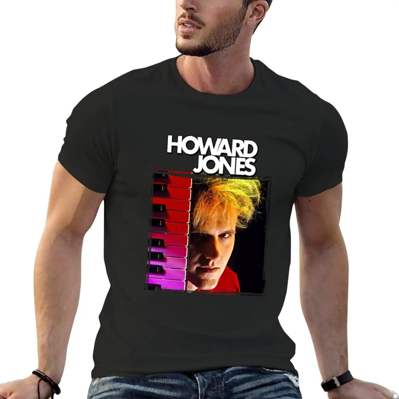 

New Howard Jones T-Shirt sublime t shirt man clothes T-shirt for a boy korean fashion mens graphic t-shirts