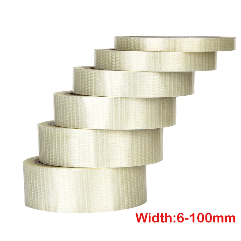 Reticular Fiber with Toy Aircraft Model Super Mesh Single-Sided with Wear-Resistant Glass Fiber Reinforced Tape 25m