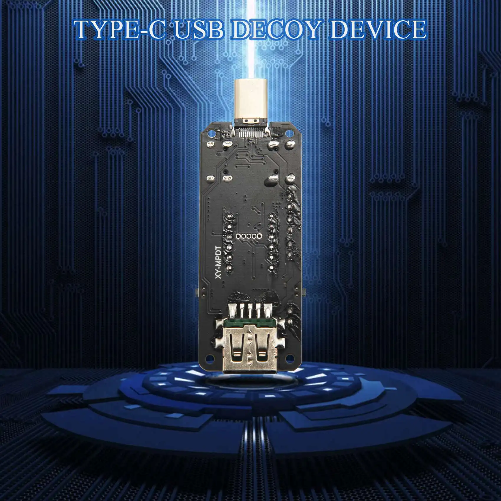 USB Charging Trigger Charger Voltmeter Ammeter 5V/9V/12V/15V/20V/PPS PD2.0 PD3.0 Type-C USB Decoy Device for PD Charger