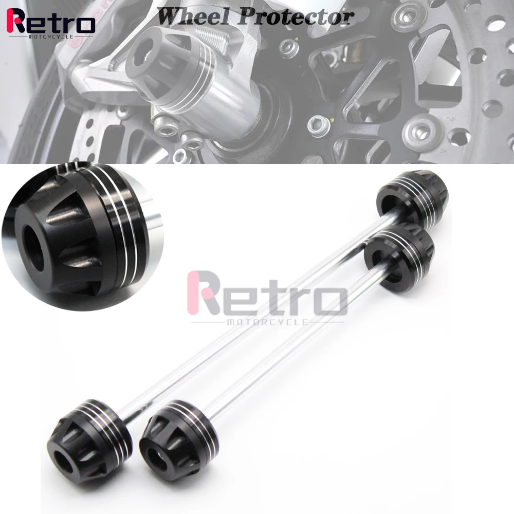 

Для Triumph Tiger 800/XC 2011 2012 2013, алюминиевая вилка переднего и заднего моста, ползунки для защиты колес