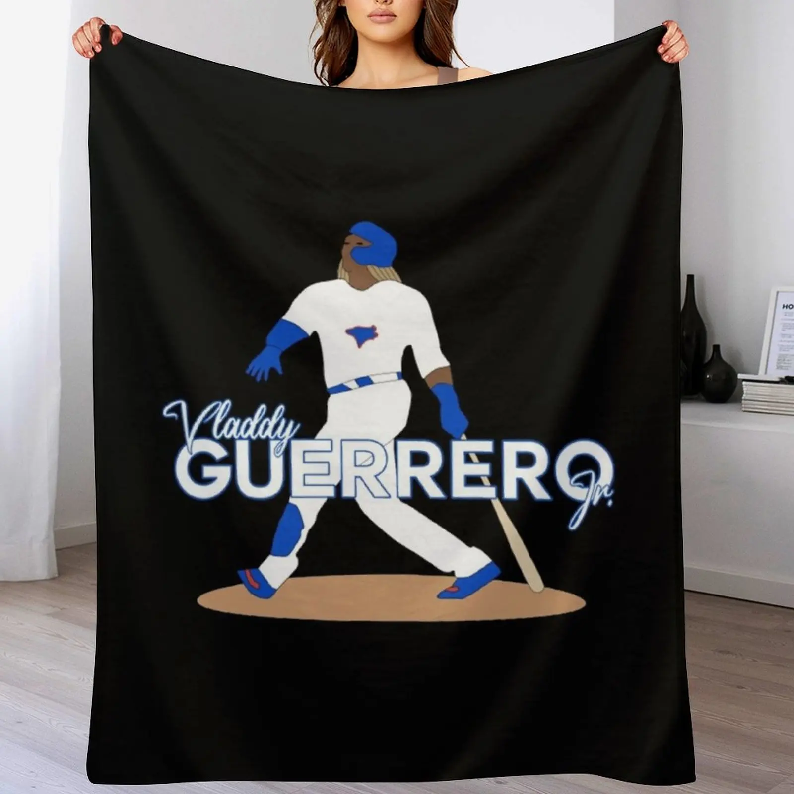 

Vladimir Guerrero JR Throw Blanket Single Fashion Sofas decorative Luxury Designer Blankets