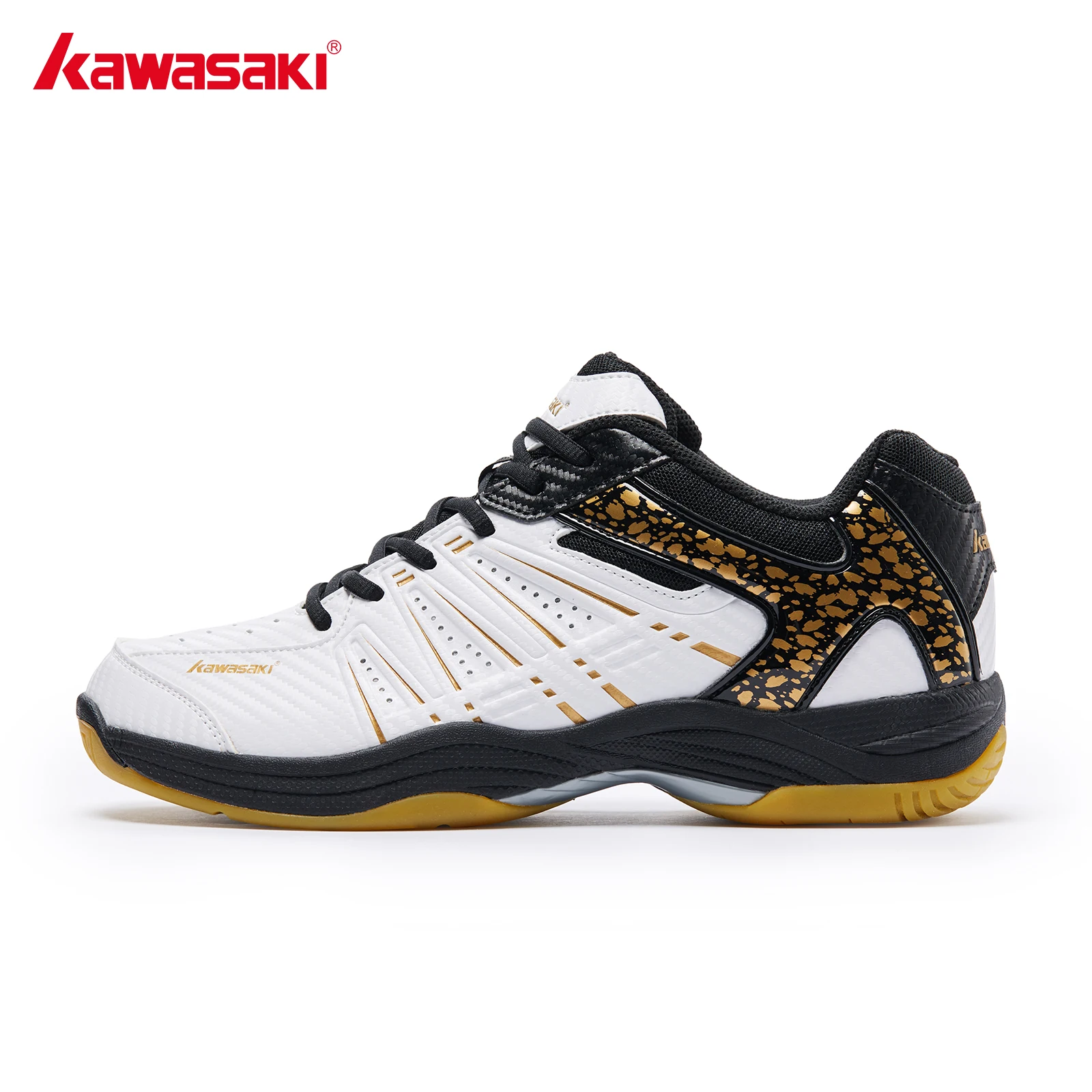 Kawasaki Professional Badminton Shoes Breathable Anti-Slippery Sport Shoes for Men Women Sneakers K-065