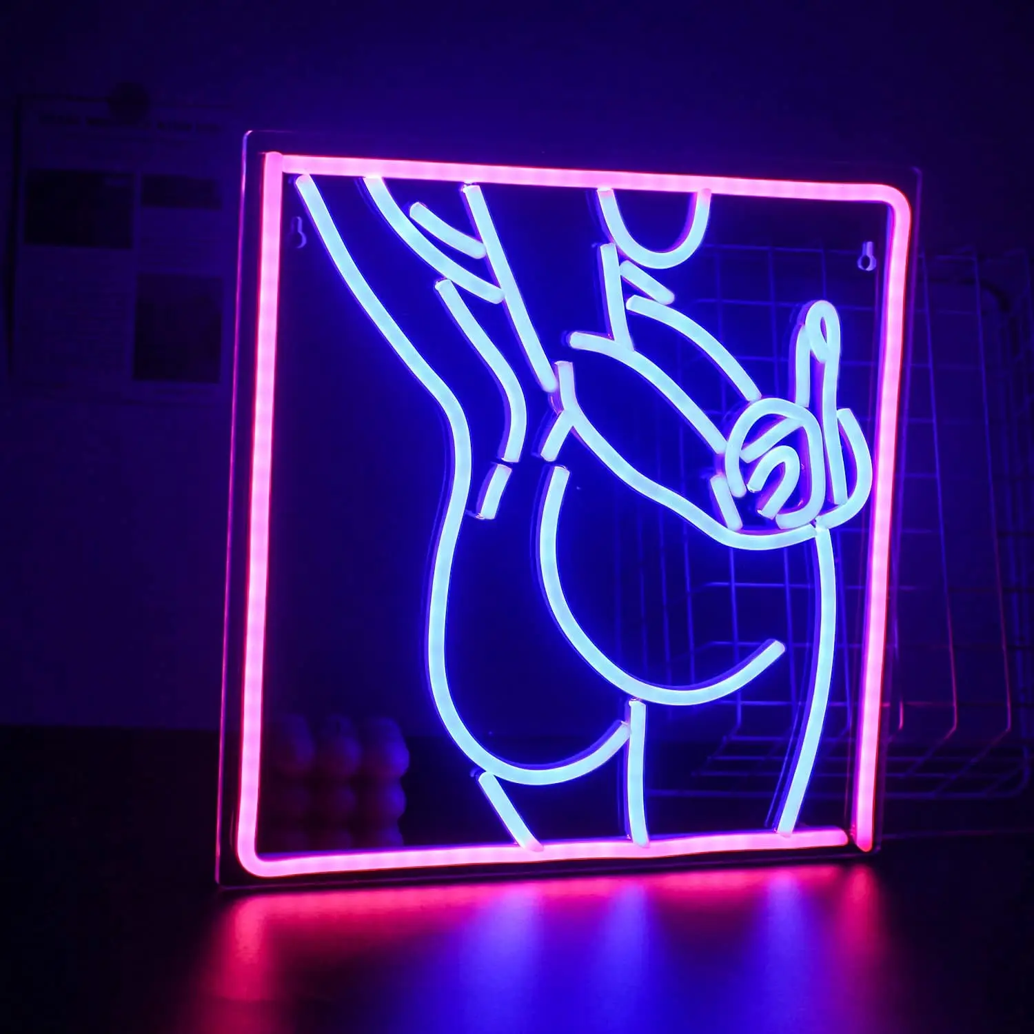 

Lady Back Neon Light Sign Dimmable LED Aesthetics Neon Sign For Wall Decor Party Man Cave Bar Room Decor Birthday Art Gift