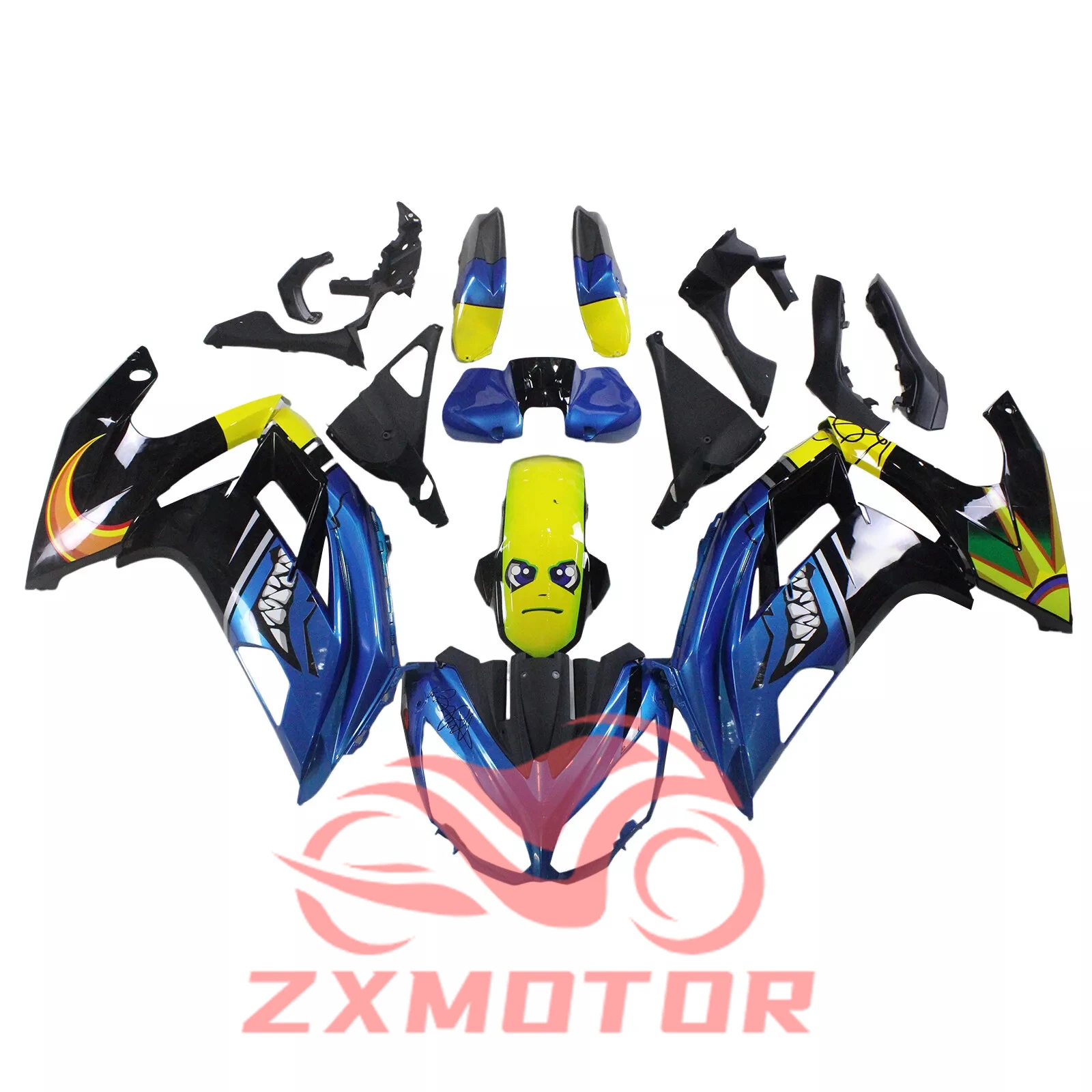 

For Kawasaki Ninja 650 ER-6F 2012 2013 2014 2015 2016 ABS Fairing Kit Ninja650 12 13 14 15 16 Motorcycle Fairings New