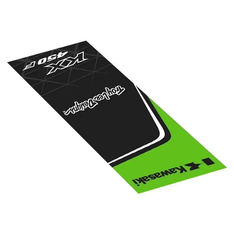 Aangepaste Kawasaki Ninja motorfiets parkeermat antislip garagekleed waterdicht racen moto display tapijt decoratie mat
