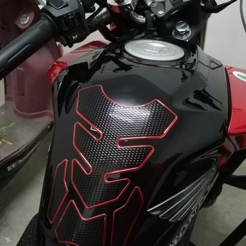 3D Fuel Oil Gas Tank Pad Sticker Decal Motorcycle Accessories Parts For Honda CB650F CB500X CB400 CB1000R CBR600RR CR 250 CR125 image 6