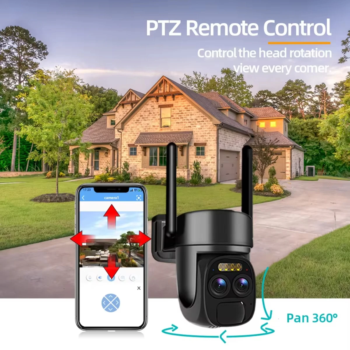 Беспроводная камера видеонаблю – обзор и цена Ip Camera Outdoor 4K
