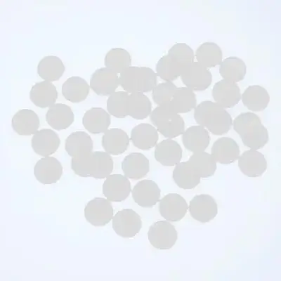 

55pcs Plastic Loose Leaf Binder Discbound Expansion Discs For Diy Notebook Degree Rotatable Detachable Design Round