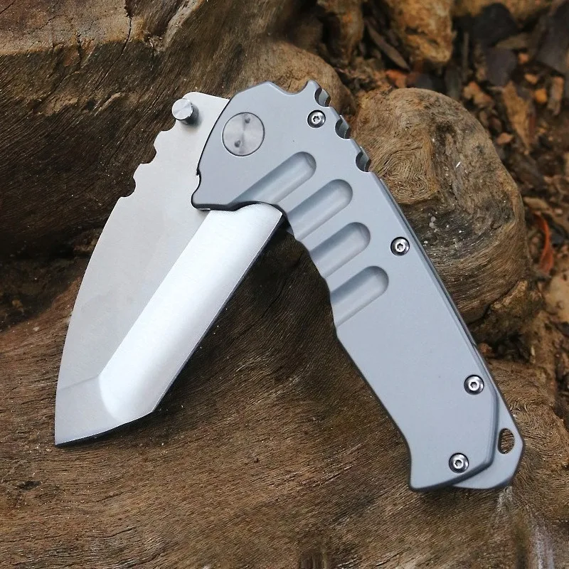 

ZD54 Folding Pocket Outdoor Camping Survival Tactical Hiking Knife Blade D2 Portable Utility Fruit Self-defense EDC Tools Knives