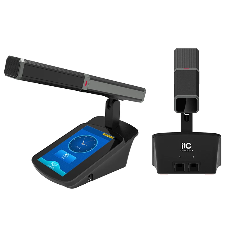 ITC 5G WiFi Drahtloses digitales Konferenzsystem Intelligente Besprechungssysteme Kamera-Mikrofonausrüstung für das Gesundheitswesen in der Gastfreundschaft