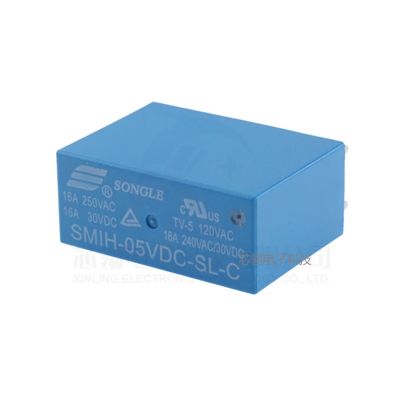 Songle relay SMIH-05VDC-SL-A 12V 24VD-SL-C  6pin /8 pin 16A normally open