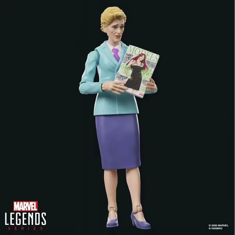 【pre-sale】original-hasbro-marvel-legends-series-spider-man-aunt-may-action-toy-figure-collection