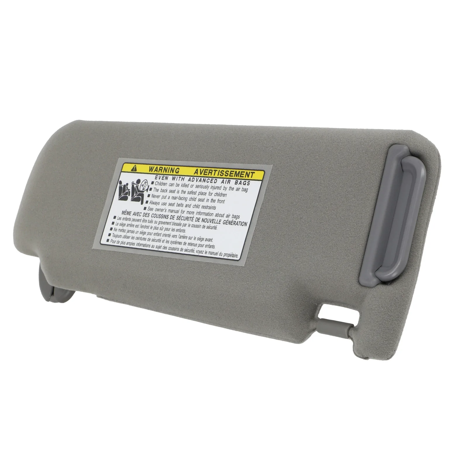 زوج حاجب الشمس الأمامي لسيارة تويوتا كامري 2012-2017 7431033F80B0 74310-06590-B2 جانب السائق الرمادي #5